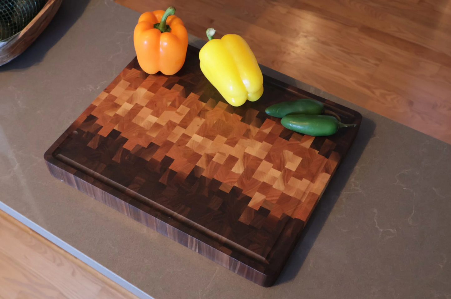 Not-So-Lazy River Cutting Board